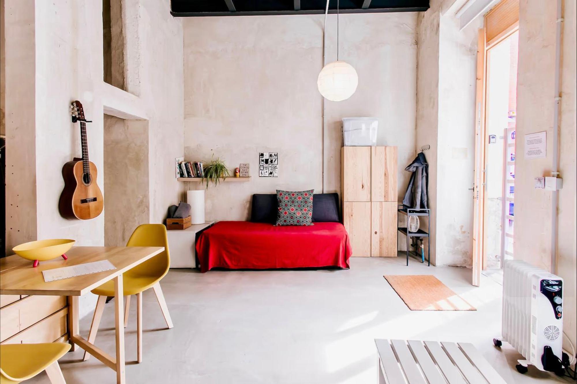 Estudio Loft En El Centro De Madrid Reformado En Enero 2024 Zewnętrze zdjęcie